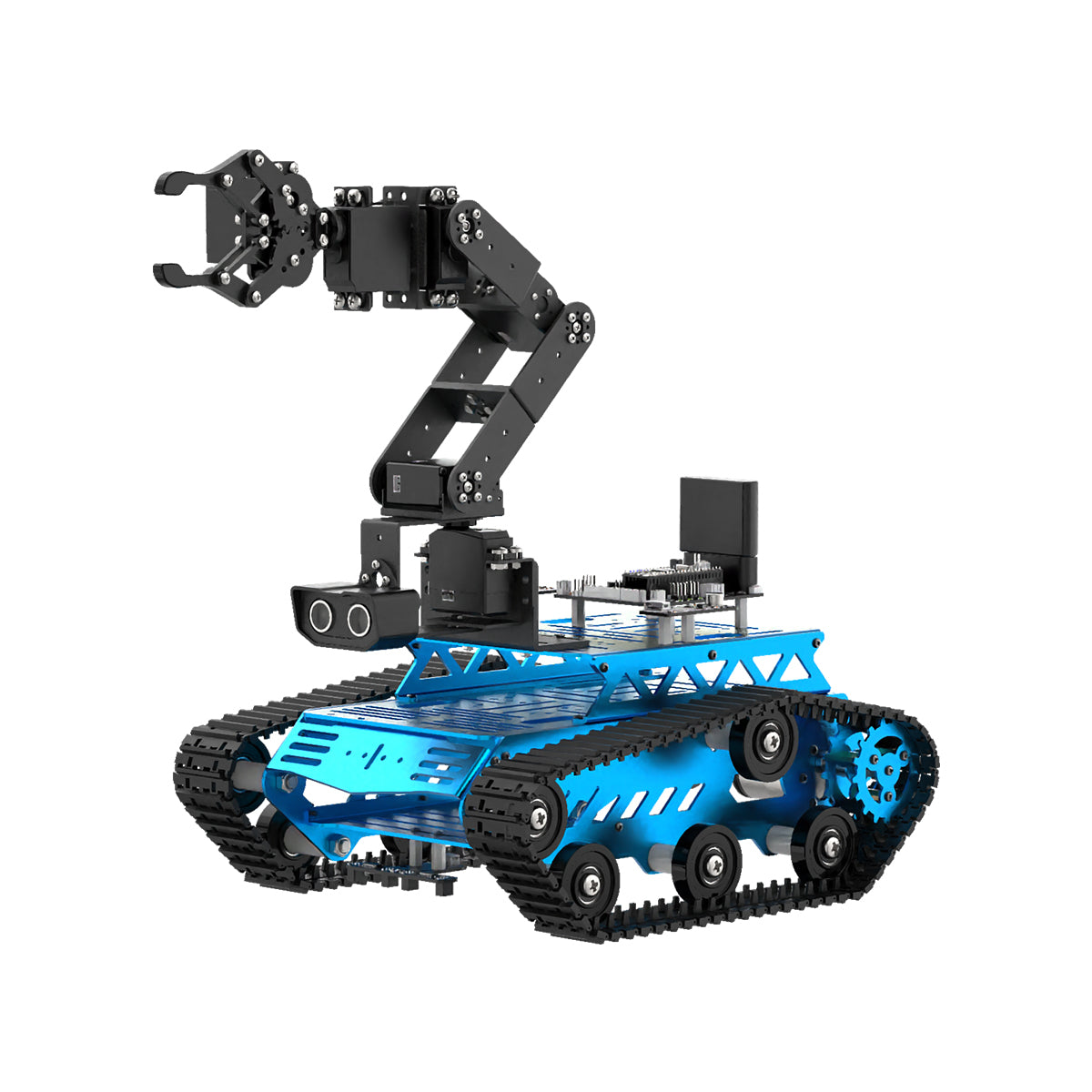 Hiwonder Tankbot Track Robot Car Loaded with Robotic Arm for STM32 Programming